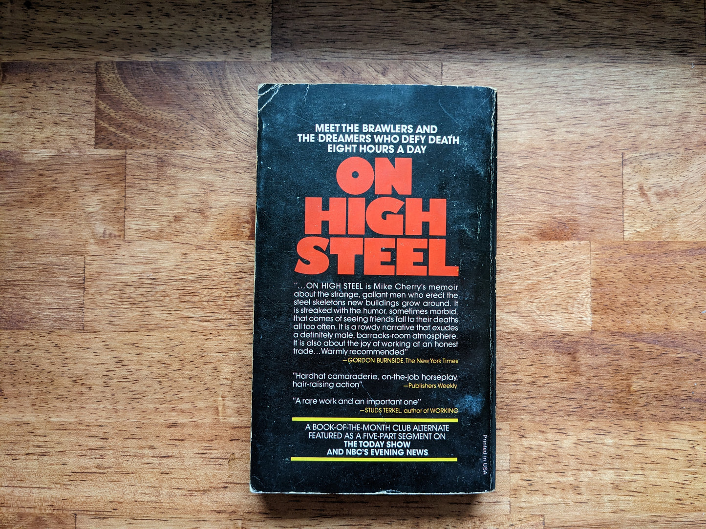 Mike Cherry - On High Steel : The Education of an Ironworker