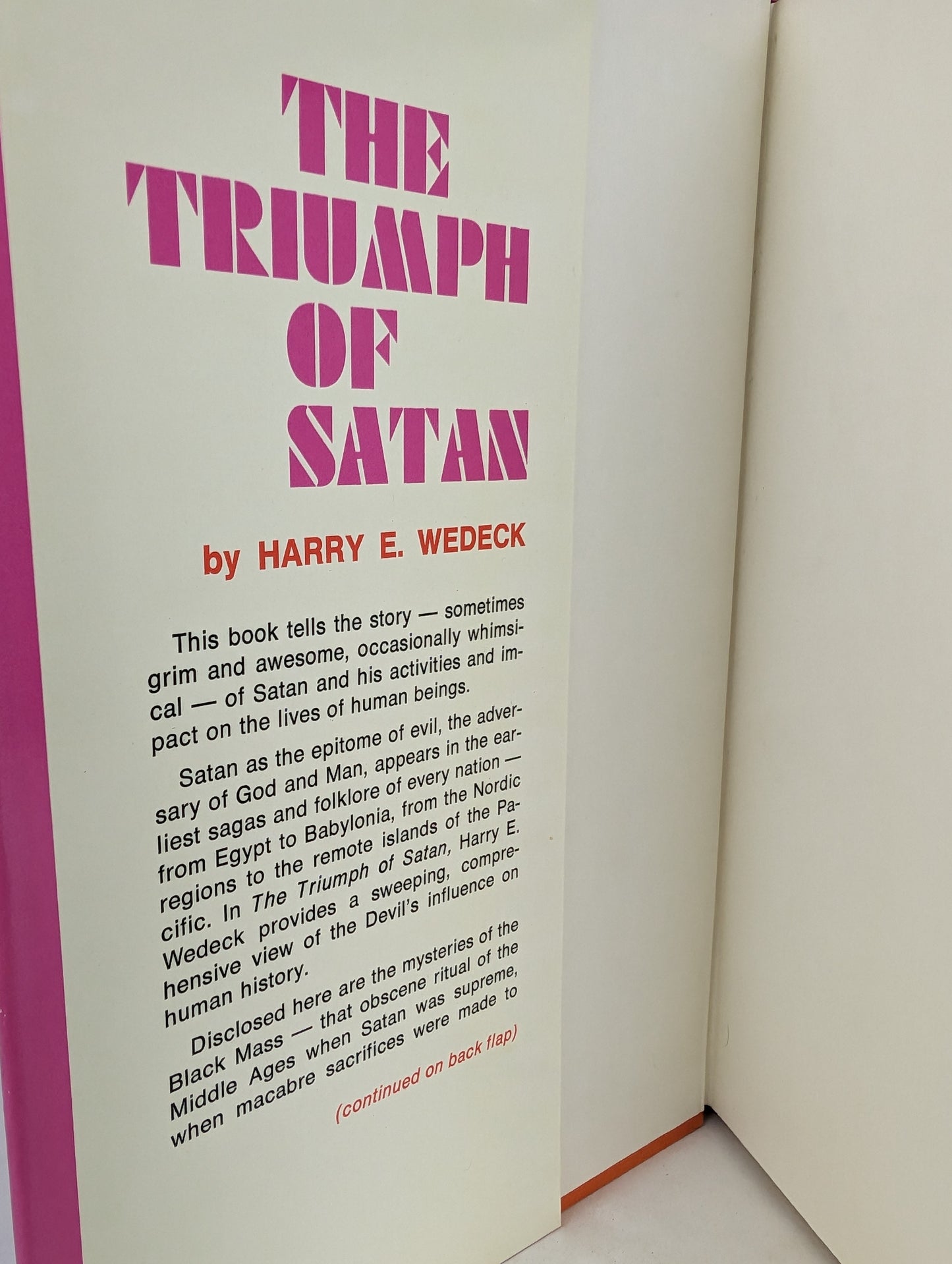 Harry Wedeck - The Triumph of Satan