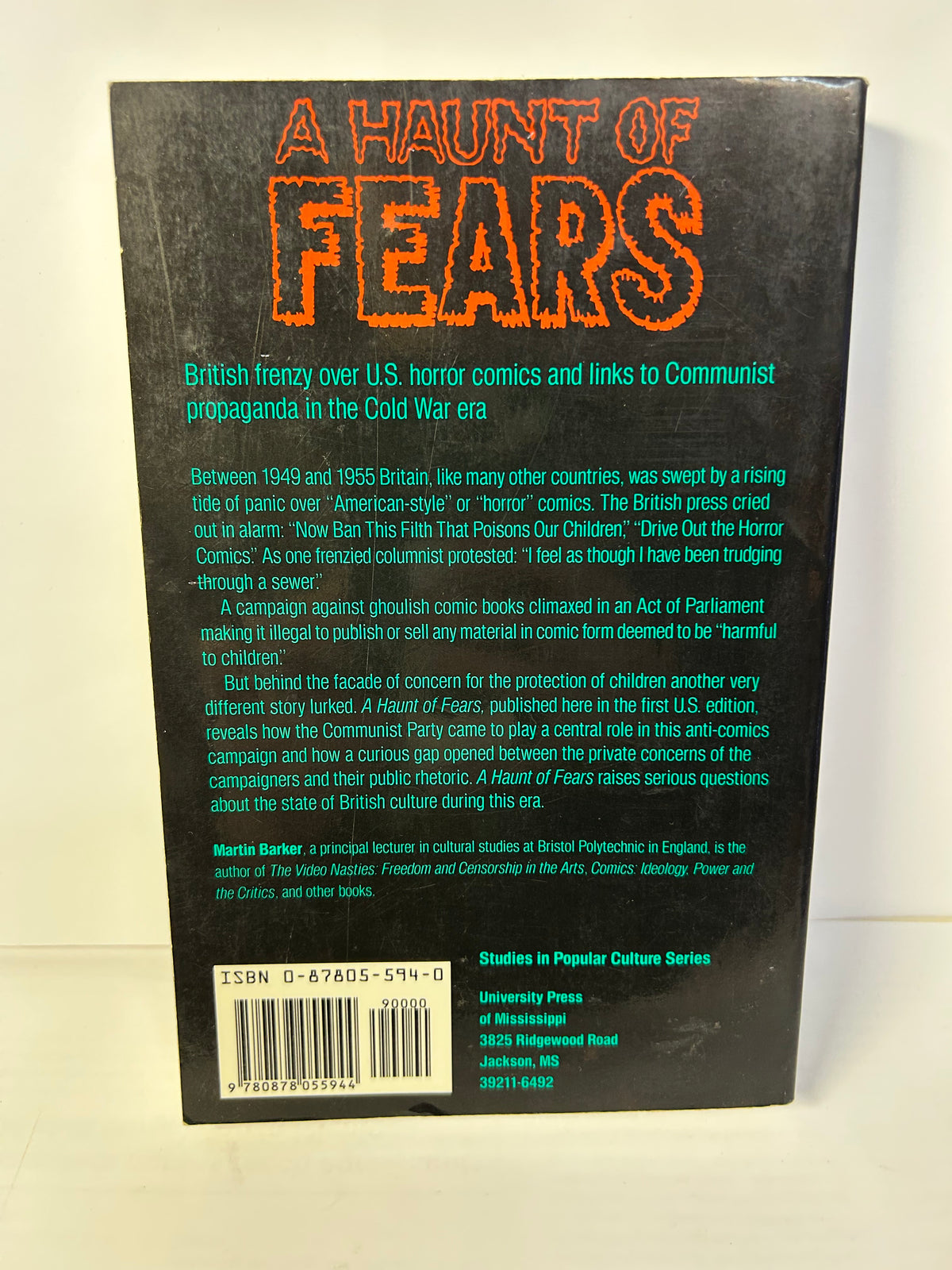 Martin Barker - A Haunt of Fears
