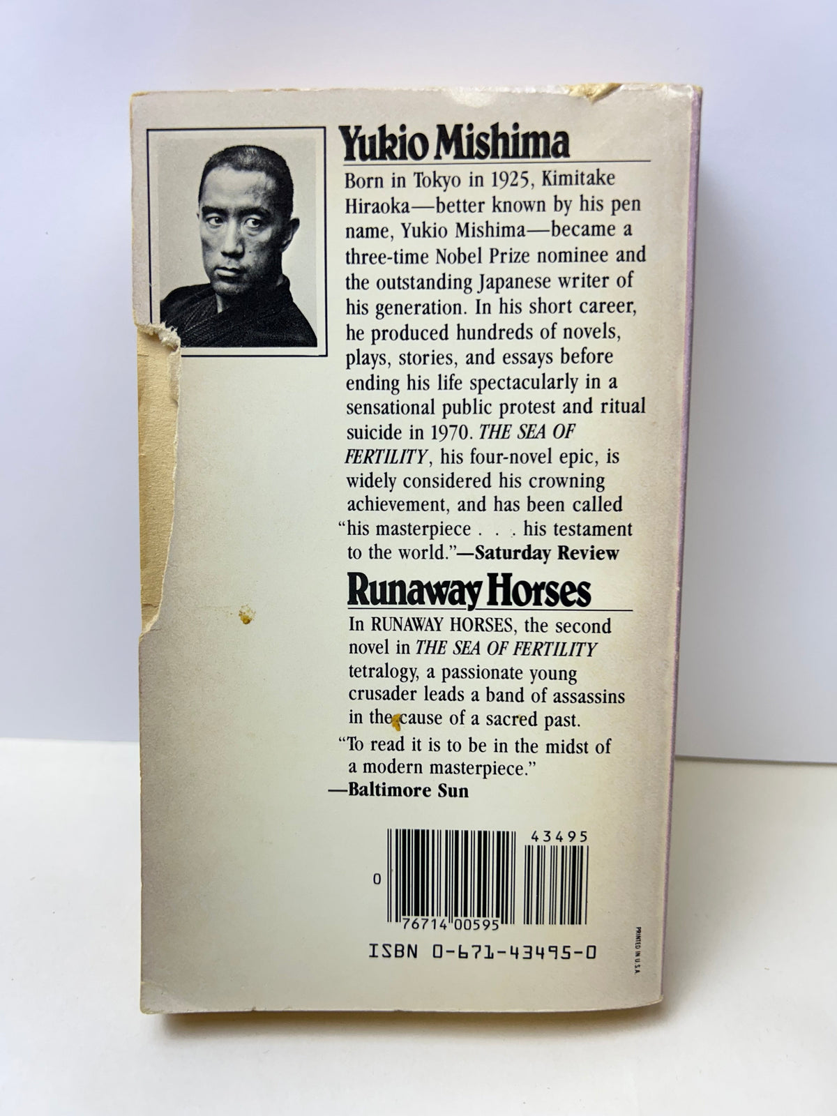Yukio Mishima - The Sea of Fertility: A Cycle of Four Novels